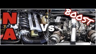 LS ENGINES  NA VS TURBO OR SUPERCHARGER [upl. by Atiuqin]