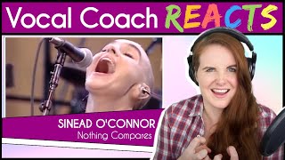 Vocal Coach Reacts to Sinead OConnor  Nothing Compares Live [upl. by Annaor]