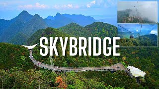 Worlds Steepest cable car  Sky Bridge Langkawi  Malaysia [upl. by Nnaerb]