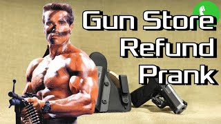 Arnold Wants a Gun Refund  Prank Call [upl. by Niuqauj]