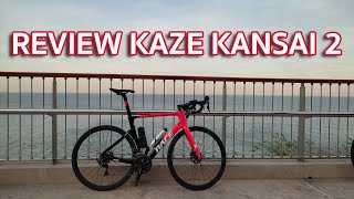 Review Kaze Kansai2 จักรยานหมอบสัญชาติไทย Kaze Kansai2 Roadbike [upl. by Eenitsed]