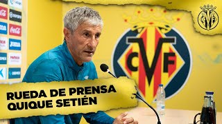 Rueda de prensa de Quique Setién  6 abril [upl. by Ahsilyt]