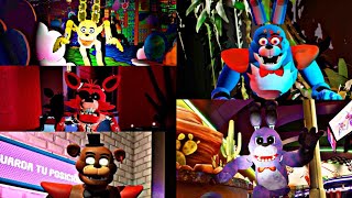 TOP 5 MODS MÁS LOCOS DE FIVE NIGHTS AT FREDDYS SECURITY BREACH PARTE 1 [upl. by Adnuahsor]