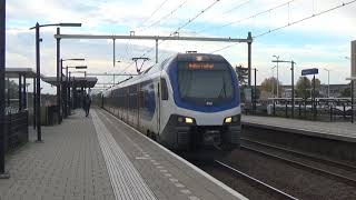 NS Flirt 2513 vertrekt in station Tilburg Reeshof [upl. by Lukin186]