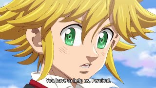 Meliodas And Percival Talk In Demon Language 4 Knights Of The Apocalypse Seven Deadly Sins Sequel [upl. by Fabrianna380]