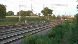 WCML Freight  Acton Bridge 280512 [upl. by Orr]