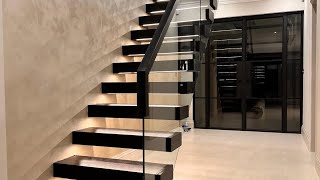 Floating stair wakefield part 1 full videobespokeinteriors floating staircase [upl. by Butterfield798]