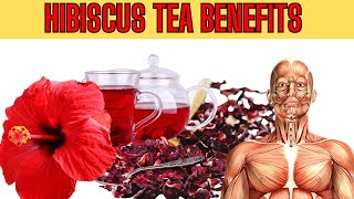 HIBISCUS TEA BENEFITS 🌺Top 8 Health Benefits of Hibiscus Tea [upl. by Mylander]