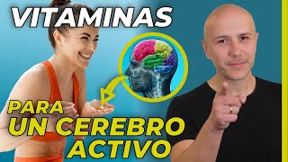 7 VITAMINAS PARA EL CUIDADO DEL CEREBRO  MEJORA TU MEMORIA Y MANTÉN LA MENTE SANA [upl. by Ynamrej]