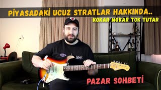 Kozmos KST62 Hss Stratocaster İnceleme  Ucuz Gitarlar Hakkında Tavsiyeler [upl. by Brose]