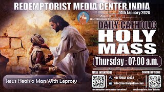 Catholic Holy Mass  11th January Thursday [upl. by Atinet]