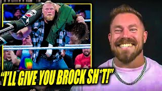 Flex Sami Zayn’s Buff Nurse Tells a Hilarious Brock Lesnar Story [upl. by Asusej]