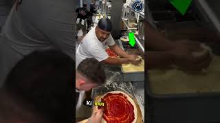 This newcomer challenged the Head Chef that Who can make Fastest Pizza 😱🫡 respect shorts ytshorts [upl. by Ramed]