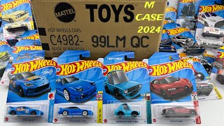 Unboxing Hot Wheels M Case 2024 [upl. by Lebasiram]