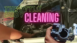 THROTTLE BODY CLEANING FOR HONDA CLICK [upl. by Fitzsimmons632]