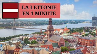 PRÉSENTATION DE LA LETTONIE 🇱🇻 EN 1 MINUTE  Le Journal Français [upl. by Snider]