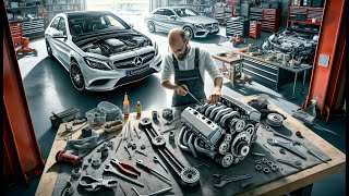 MercedesBenz Kettenspanner erneuern  Schritt für Schritt Anleitung [upl. by Calysta145]