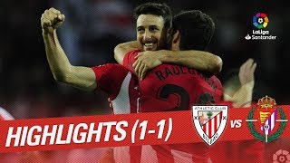 Highlights Athletic Club vs Real Valladolid 11 [upl. by Fauver]