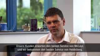 Heidelberg Systemservice – Kundenstimmen A McLay amp Co Ltd – Cardiff Wales GB [upl. by Lemcke]