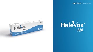 Halevox™ HA  hyaluronic acid gel for an intraarticular injection [upl. by Ebocaj]