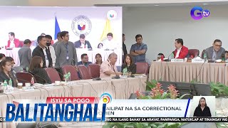 Cassandra Li Ong nailipat na sa Correctional Institution for Women  Balitanghali [upl. by Sucramrej]