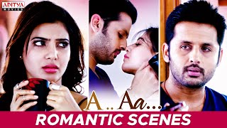 quotA Aaquot Movie Romantic Scenes  South Movie  Nithiin Samantha  Trivikram  Anupama  Aditya Movies [upl. by Eimmot]