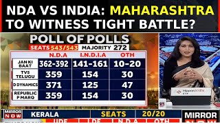 Exit Poll 2024 CVoter Poll Predicts Tight Race in Maharashtra NDA Projected 2226 Seats  Latest [upl. by Claudine56]