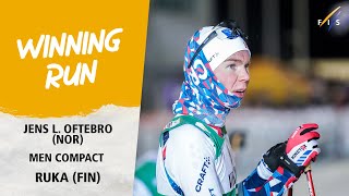 Oftebro wins Compact premiere in Ruka  FIS Nordic Combined World Cup 2324 [upl. by Aivital]