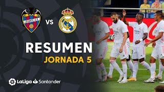 Resumen de Levante UD vs Real Madrid 02 [upl. by Napier]