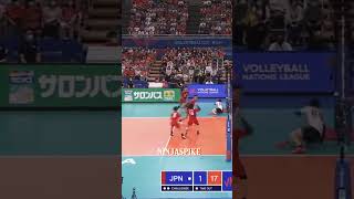 yuki Ishikawa set volleyball [upl. by Haggai]