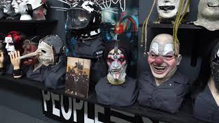 BIGGEST SLIPKNOT MASK COLLECTION IN THE WORLD [upl. by Quiteri]