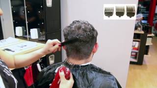 How to cut mens hair with clippers and The Fade comb [upl. by Samuella]