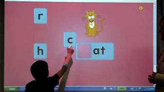 Kindergarten Interactive White Board Use [upl. by Nannah]