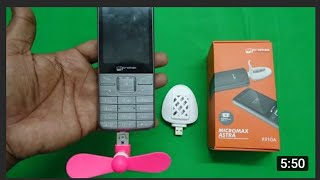 Micromax All in One 4000Mah Multi Use Basic Mobile Use as Portable Fanmosquito repellentPower Bank [upl. by Raimund515]