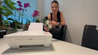 HP DeskJet 2710e WiFi Direct Setup [upl. by Leatrice]