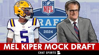 Mel Kiper 2024 NFL Mock Draft NEW Round 1 Projections From ESPN [upl. by Rednijar45]