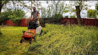 Pushing My MOWER To Its LIMITS  Camping  Week In The Lawn Care Life 3 [upl. by Osnofedli]