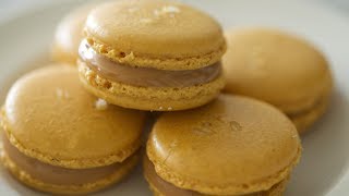 Salted Caramel Macarons  Byron Talbott [upl. by Azile]