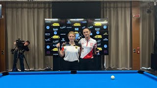 2024 Predator Treviso Women Open  FINAL Ina KAPLAN vs Katarzyna WESOLOWSKA [upl. by Airdnat]