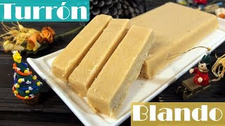 TURRÓN BLANDO o DE JIJONA😍😋 Como hacer turrón en casa Receta fácil  328 [upl. by Faxan]