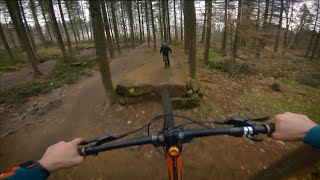 Grenoside woods  Steel City DH 2024 top to bottom run [upl. by Stinky]