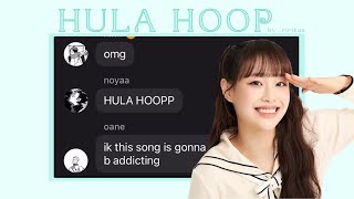 HULA HOOP  HQ X LOONA  haikyuu texts [upl. by Cox230]