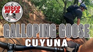 Galloping Goose  Cuyuna Mountain Bike Trail  WISCO MTB RIDES [upl. by Ailiec]