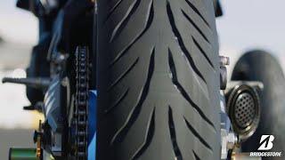 Aaron Colton Introduces the AllNew Bridgestone Battlax Sport Touring T32 Motorcycle Tires [upl. by Kevon]