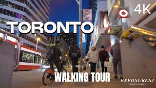 TORONTO EATON CENTRE WALK AT 1000 PM EMPTY [upl. by Pegma]