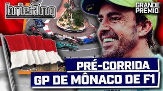 F1 2023 EM MÔNACO AO VIVO ESQUENTA E PRÉCORRIDA  Briefing [upl. by Clapper602]