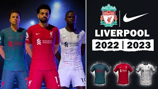 Liverpool 20222023 Kit FIFA22 Kit Mod [upl. by Anaoy]