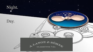 The LANGE 1 MOON PHASE Mechanism [upl. by Elita]