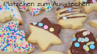 Butterplätzchen zum Ausstechen →🎄 [upl. by Elazaro]