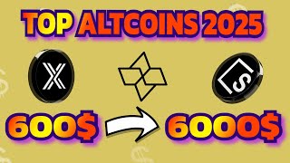 Estas CRIPTOMONEDAS altcoins HARÁN x10 en 2025 😲😲 MUCHO POTENCIAL 🔥 [upl. by Frieda]